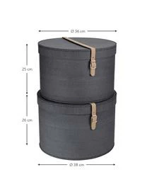 Bigso Box Of Sweden Aufbewahrungsboxen Rut, 2er-Set 5 Bigso Box Of Sweden Aufbewahrungsboxen Rut, 2er-Set – Bild 3