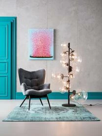 Kare Design Bemalter Leinwanddruck Flower Boat 9 Kare Design Bemalter Leinwanddruck Flower Boat – Bild 7