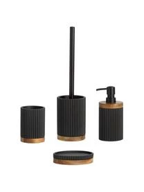 Andrea House Ovale Seifenschale Laura Mit Holz-Dekor 6 Andrea House Ovale Seifenschale Laura Mit Holz-Dekor – Bild 4