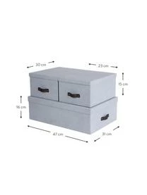 Bigso Box Of Sweden Aufbewahrungsboxen-Set Inge II, 3-tlg. 5 Bigso Box Of Sweden Aufbewahrungsboxen-Set Inge II, 3-tlg. – Bild 3