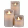 Butlers LED-Kerzen Glowing Flame, 3-tlg. -Kerzen Kerzenhalter Verkaufsgeschäft 1612125