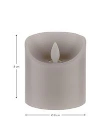 Butlers LED-Kerzen Glowing Flame, 3-tlg. 5 Butlers LED-Kerzen Glowing Flame, 3-tlg. – Bild 3