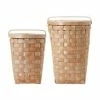 House Doctor Handgefertigte Aufbewahrungskörbe Natur, 2er-Set